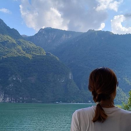 Lake Como Casa La Rosa Abbadia Lariana Luaran gambar