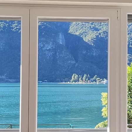 Lake Como Casa La Rosa Abbadia Lariana Luaran gambar