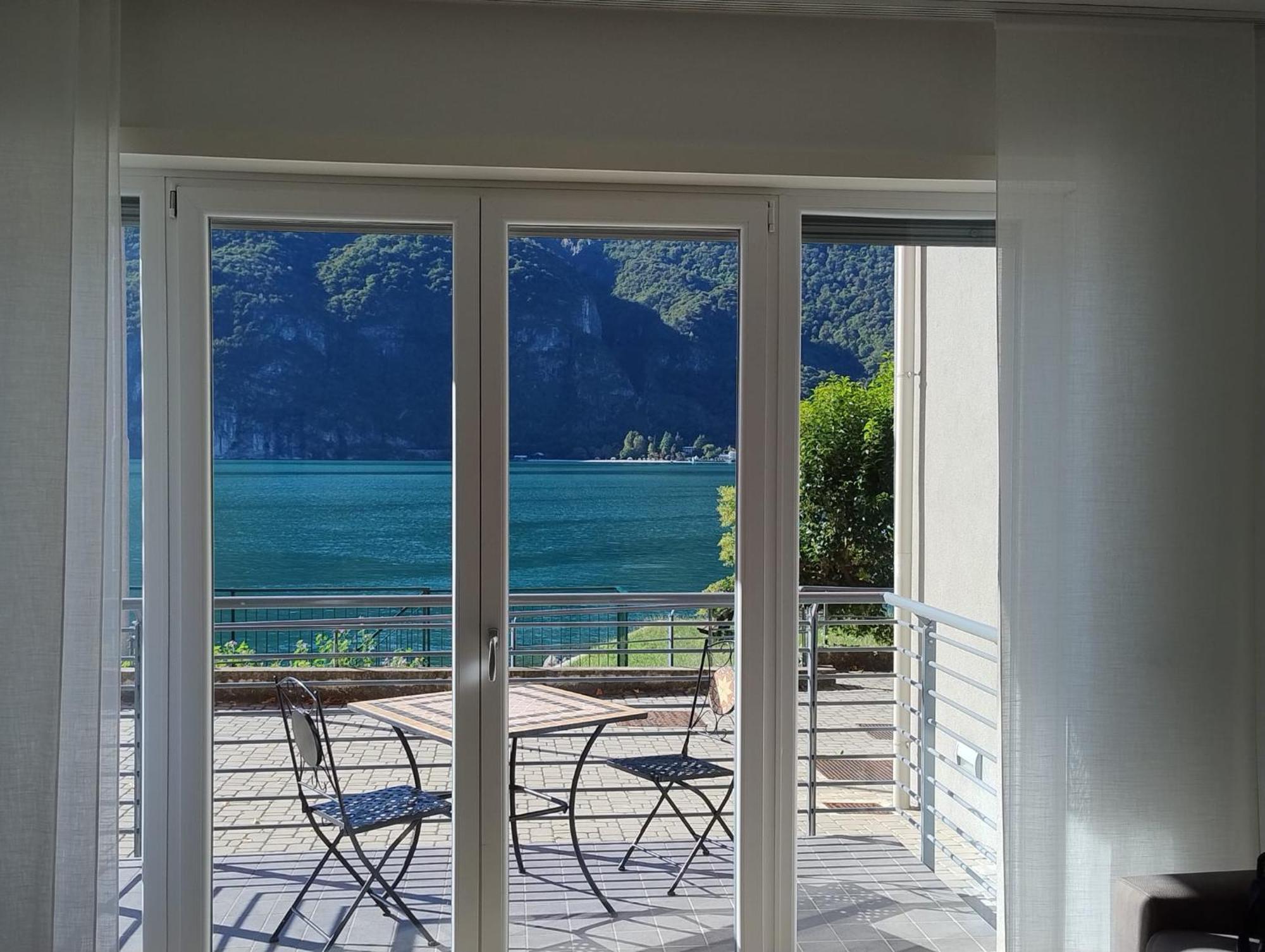 Lake Como Casa La Rosa Abbadia Lariana Luaran gambar