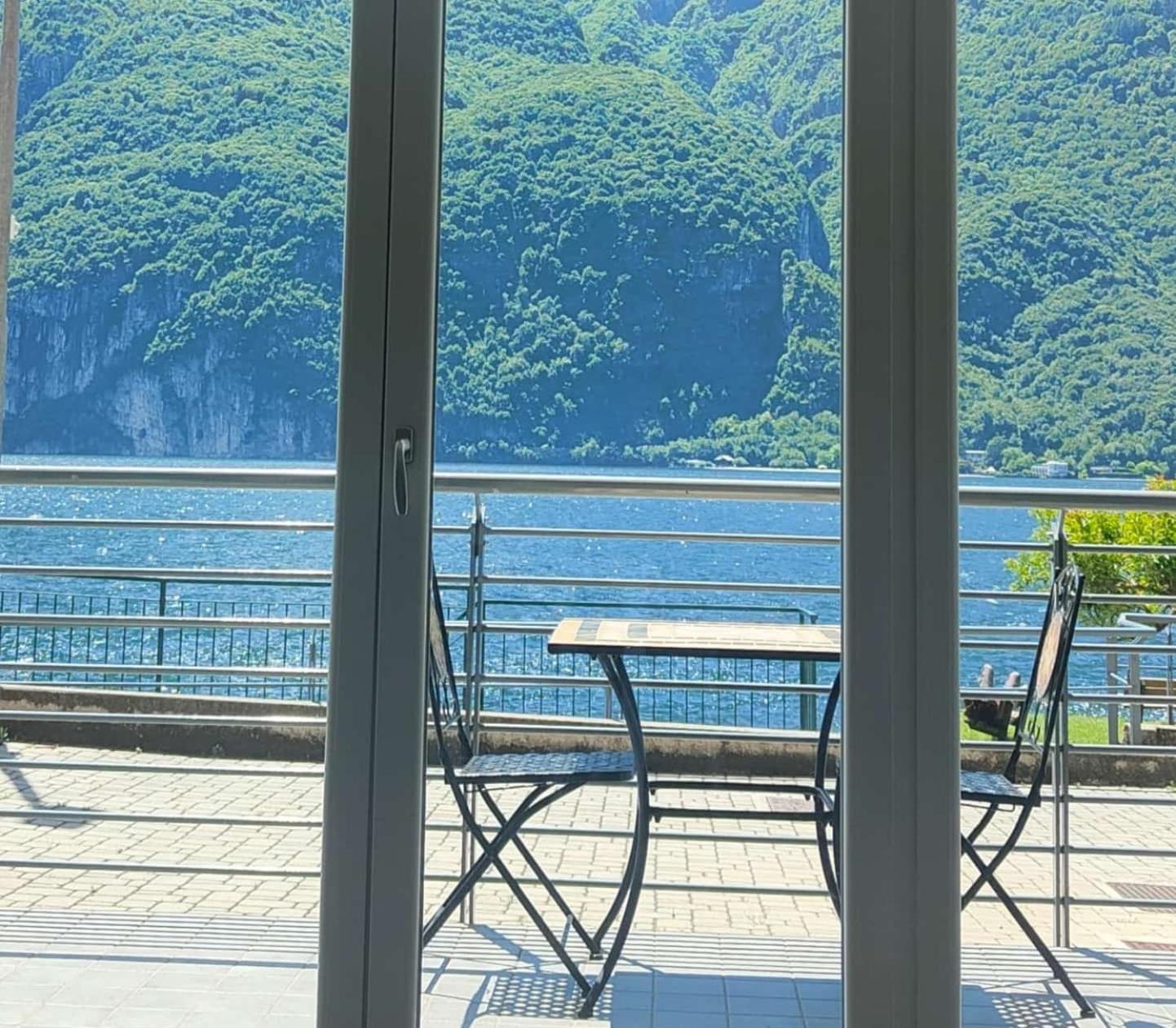 Lake Como Casa La Rosa Abbadia Lariana Luaran gambar